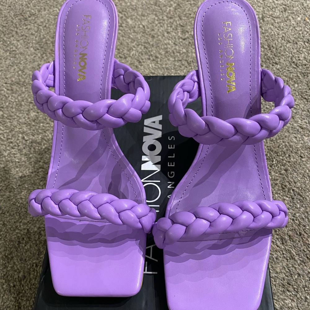Heeled sandals